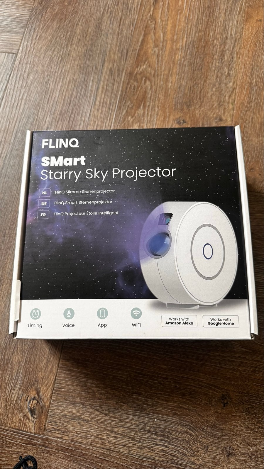 FLINQ Smart Sterrenprojector - Nieuw in doos, Ophalen of Verzenden, Nieuw, LED, Overige resoluties