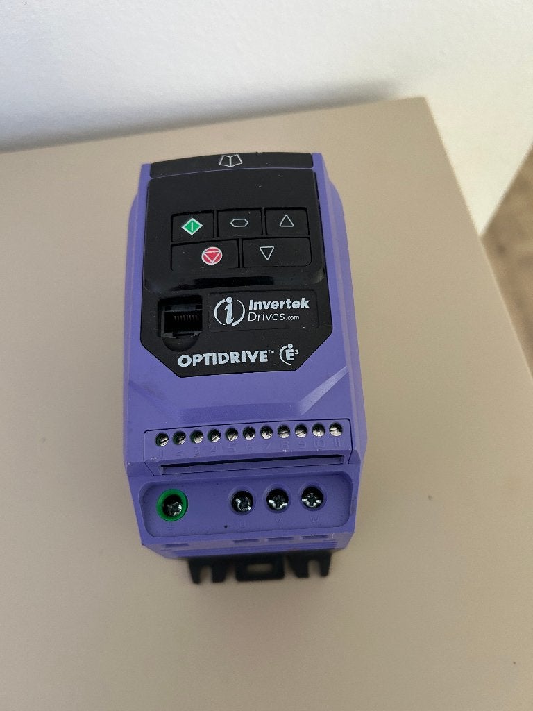 te koop:Invertek Optidrive E3 0,75kW Frequentieregelaar 230V, Ophalen of Verzenden, Gebruikt