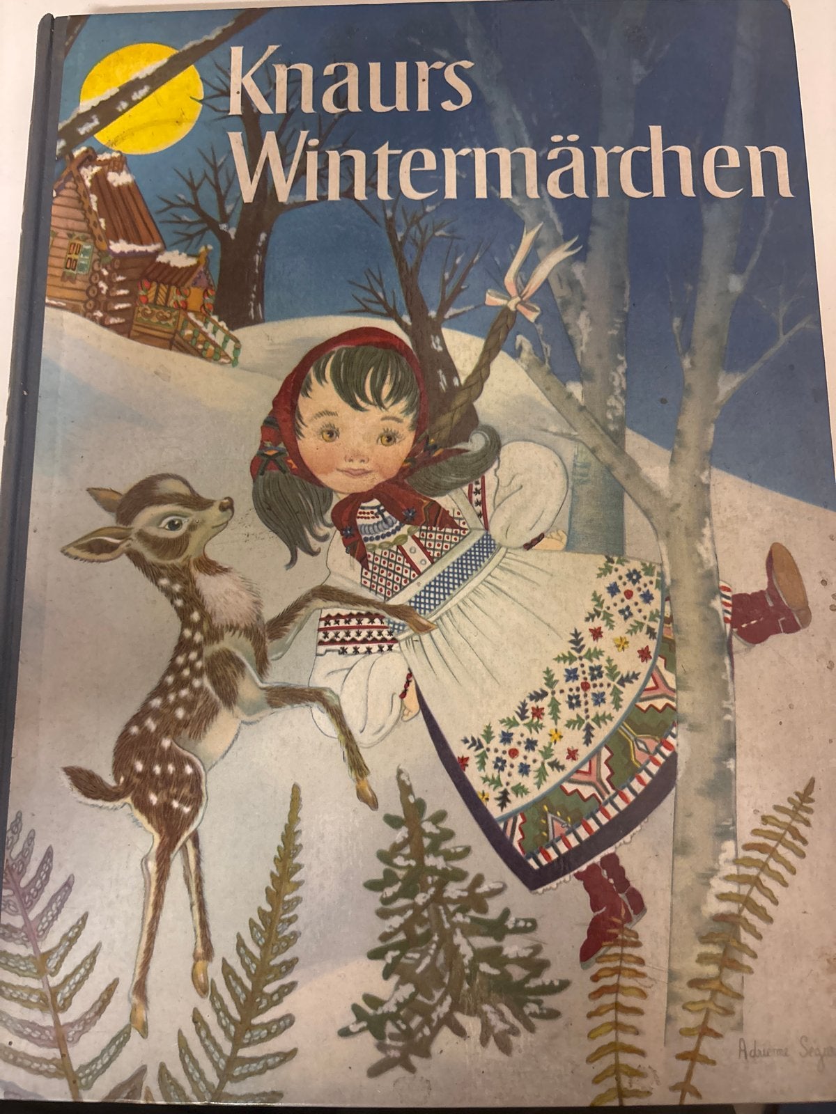 Zeldzaam Duits kinderboek: Knaurs Wintermärchen (1958), Ophalen of Verzenden, Gelezen