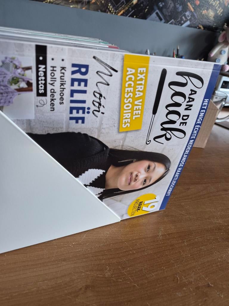 Aan de haak tijdschriften 21 stuks, Ophalen of Verzenden, Zo goed als nieuw, Haken, Patroon of Boek