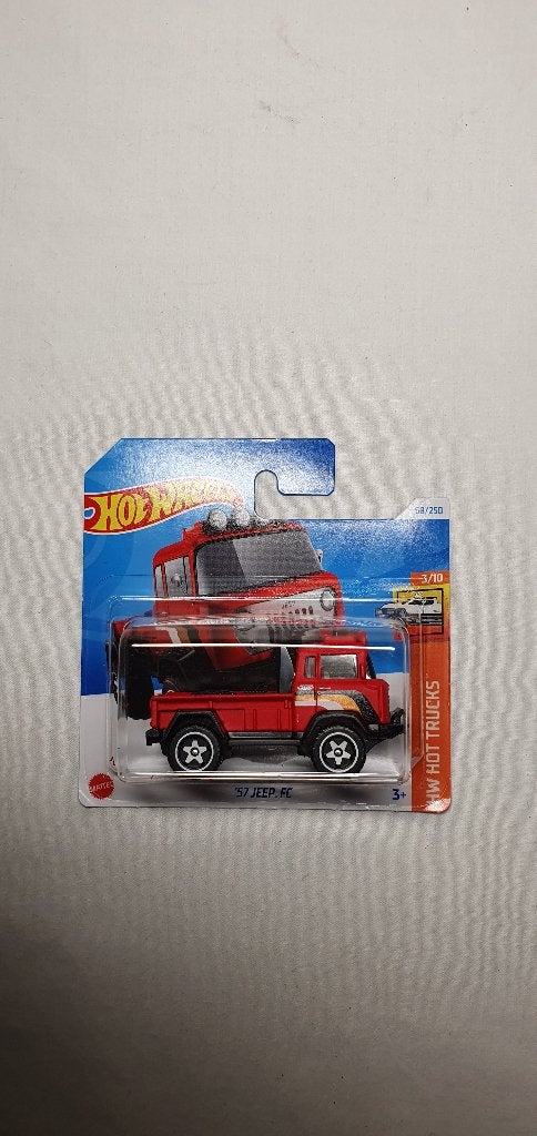 Hot Wheels 57 JEEP FC red, Ophalen of Verzenden, Nieuw, Auto