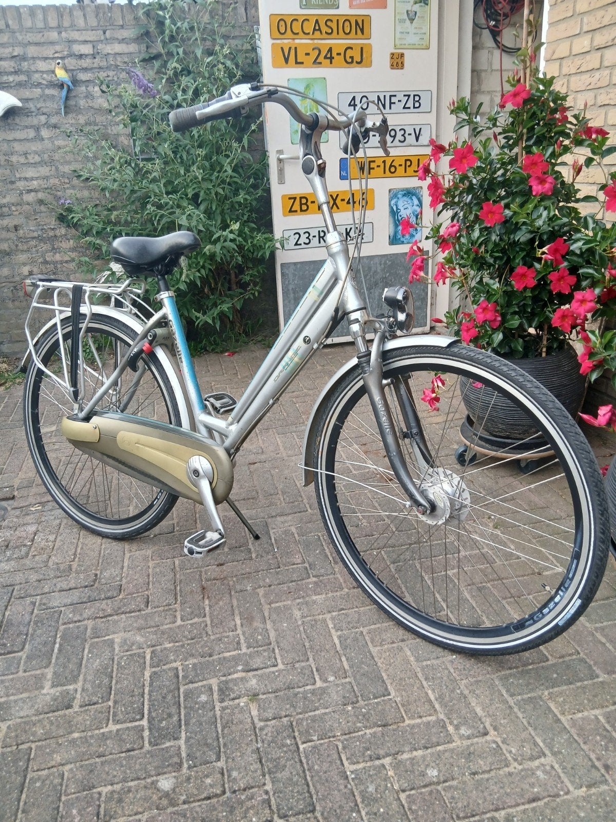 Gazelle Damesfiets  orange 8 vernellingen, Fietsen en Brommers, Fietsen | Dames | Damesfietsen, Ophalen, Versnellingen, Gazelle