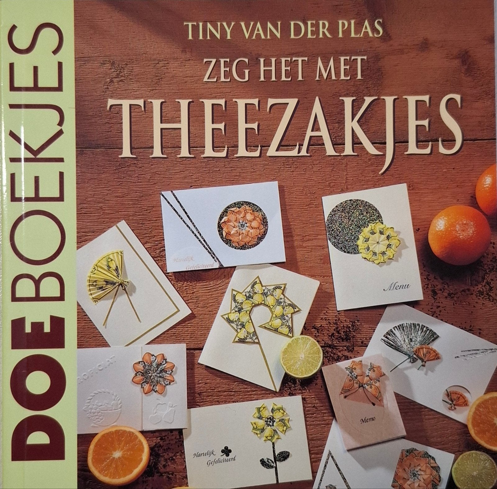 Doeboekjes Zeg het met Theezakjes ZGAN met naam