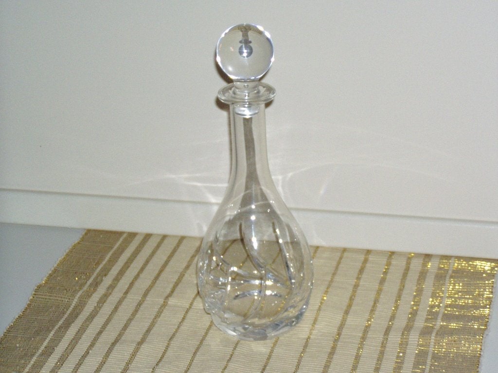 Kristallen Wijn of Whiskykaraf – Kandelaars - Raamhanger, Ophalen of Verzenden