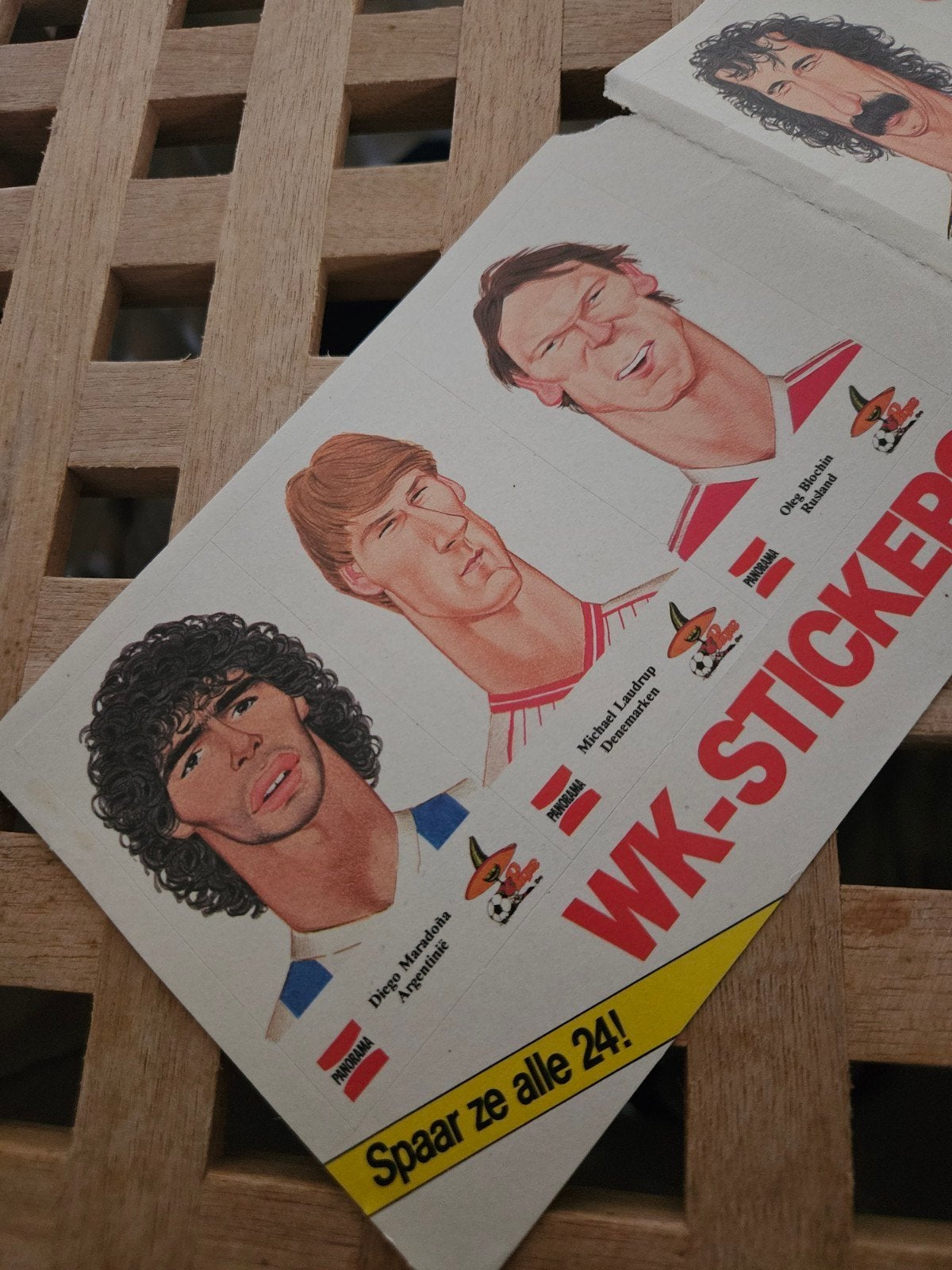 Diego Maradona Wk sticker, Verzamelen, Ophalen of Verzenden