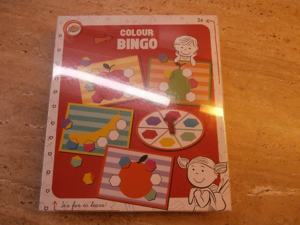 spel kinderbingo Colour Bingo nieuw Toy Universe kaartspel, Ophalen of Verzenden, Nieuw, Toy Universe