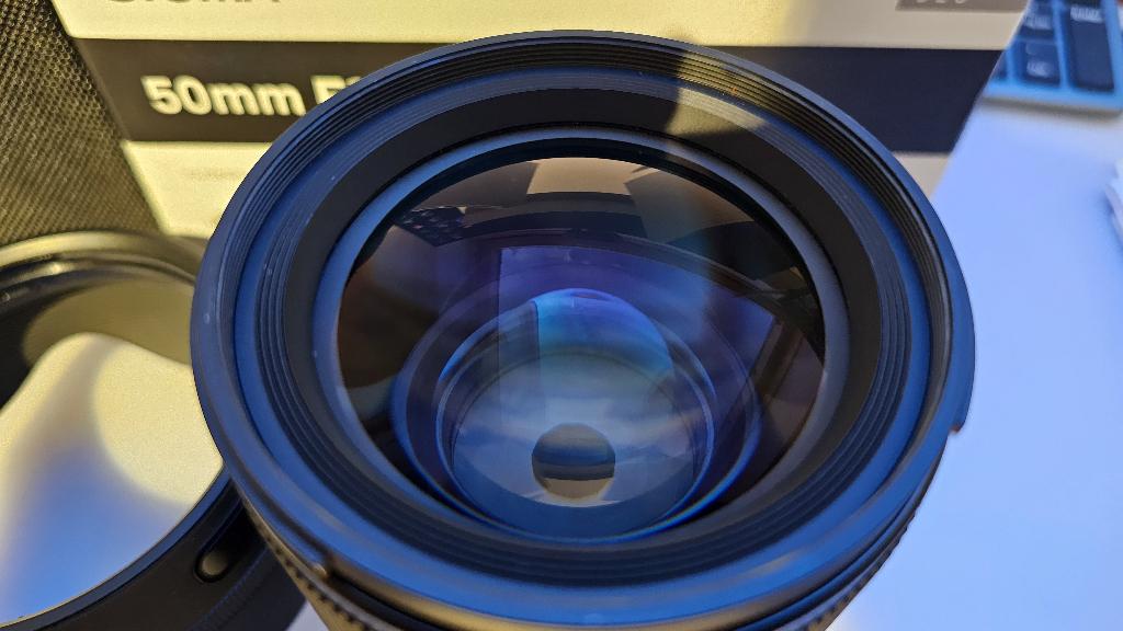 Sigma 50mm 1.4 DG DN E-Mount (Sony), Audio, Tv en Foto, Fotografie | Lenzen en Objectieven, Ophalen of Verzenden, Zo goed als nieuw