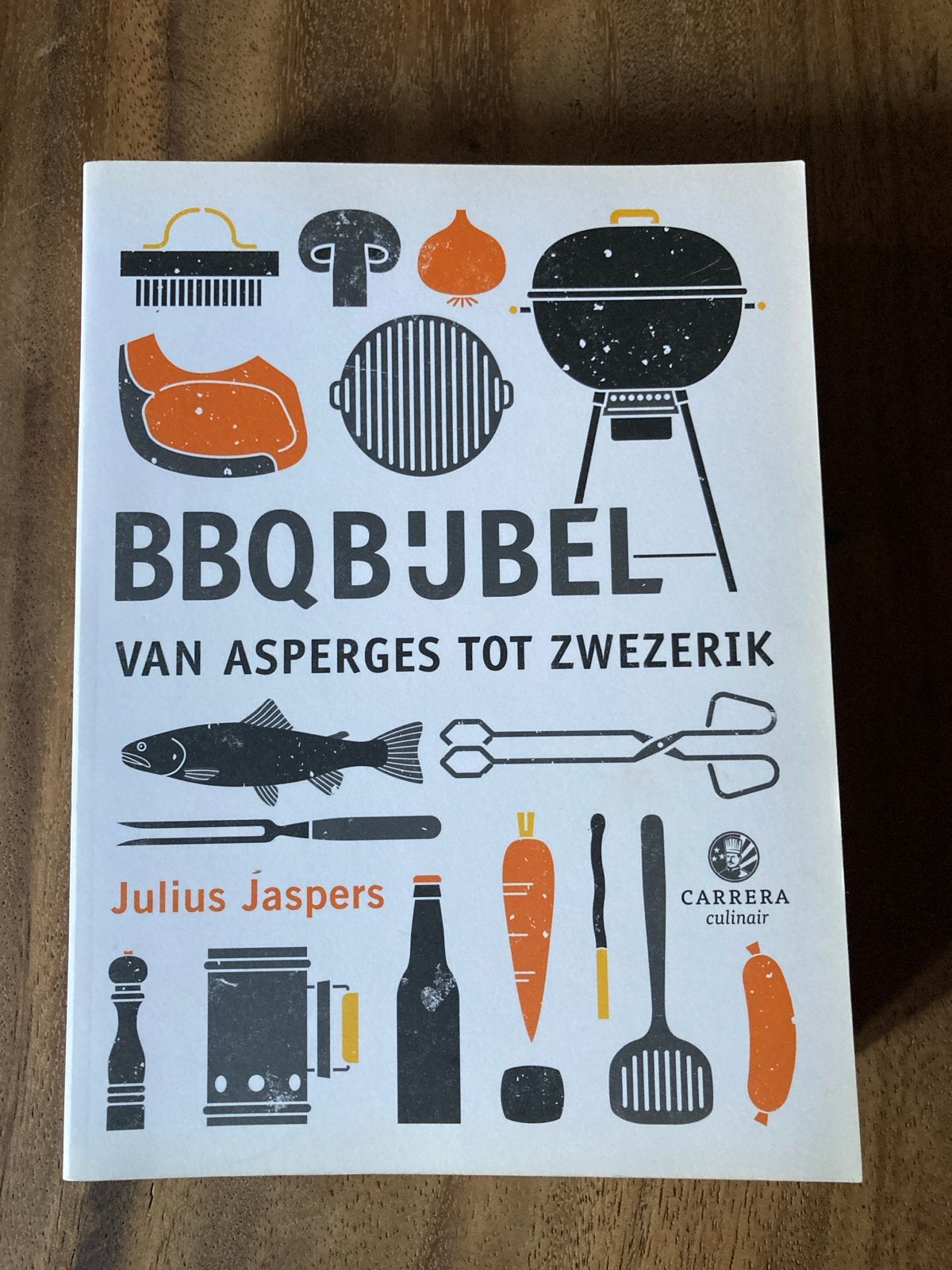 BBQ Bijbel van Julius Jaspers, Boeken, Verzenden, Zo goed als nieuw