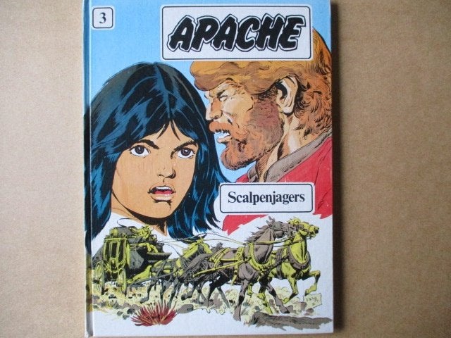a9229 apache 3 hc, Eén stripboek, Ophalen, Gelezen