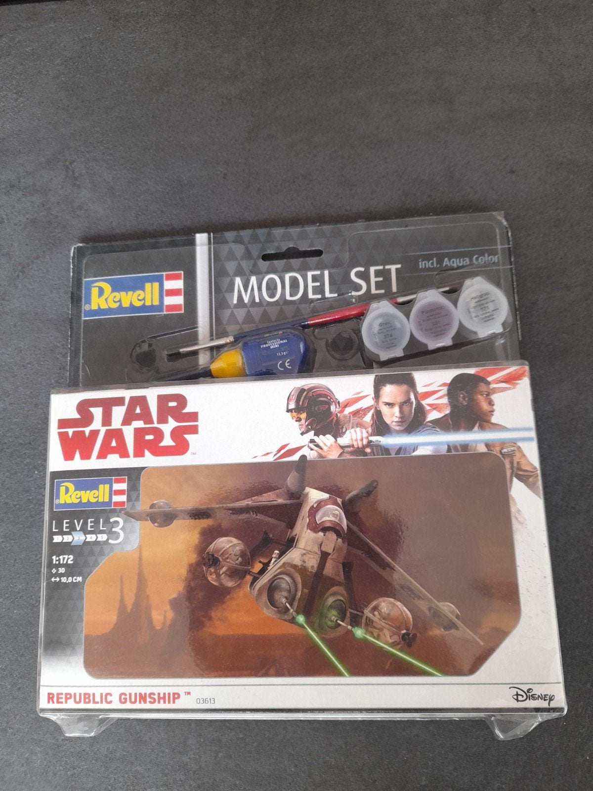 Revell Star Wars Republic Gunship Model Set, 1:50 of kleiner, Revell, Overige typen, Nieuw