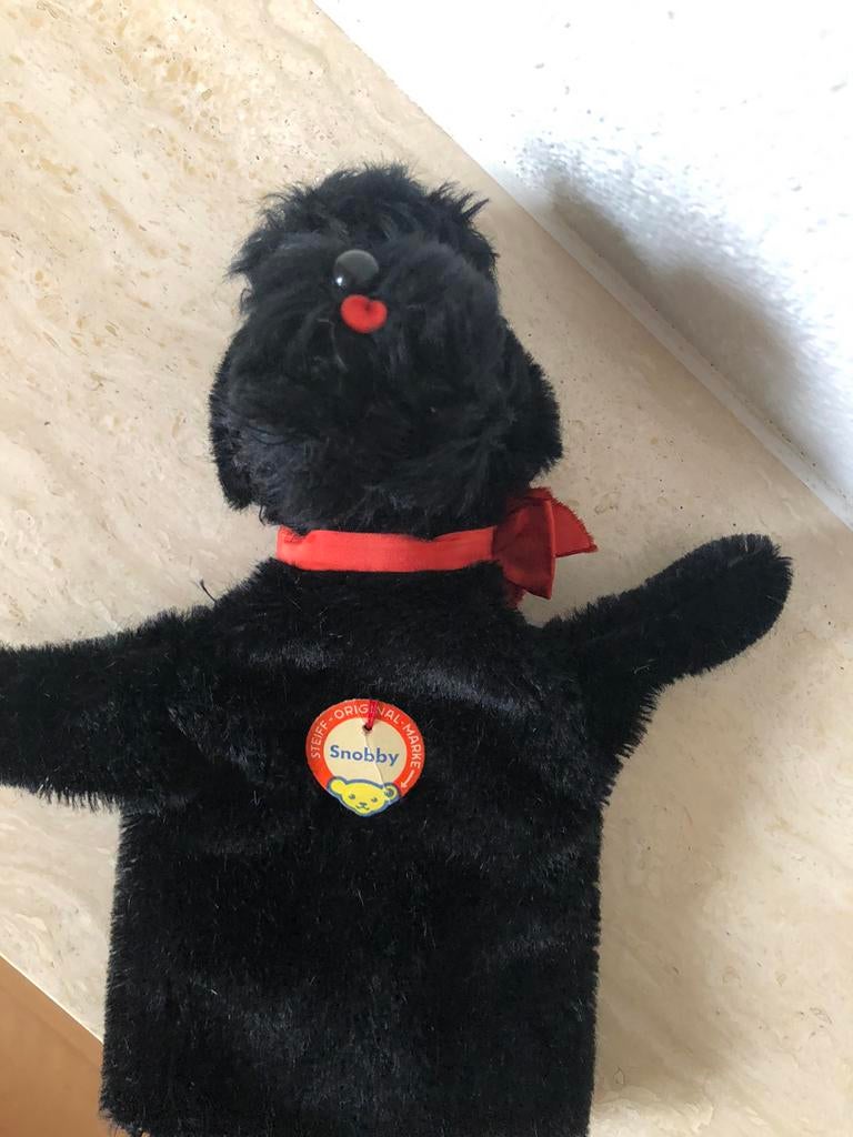 Vintage Steiff Snobby pluche handpop., Antiek en Kunst, Antiek | Speelgoed, Ophalen of Verzenden