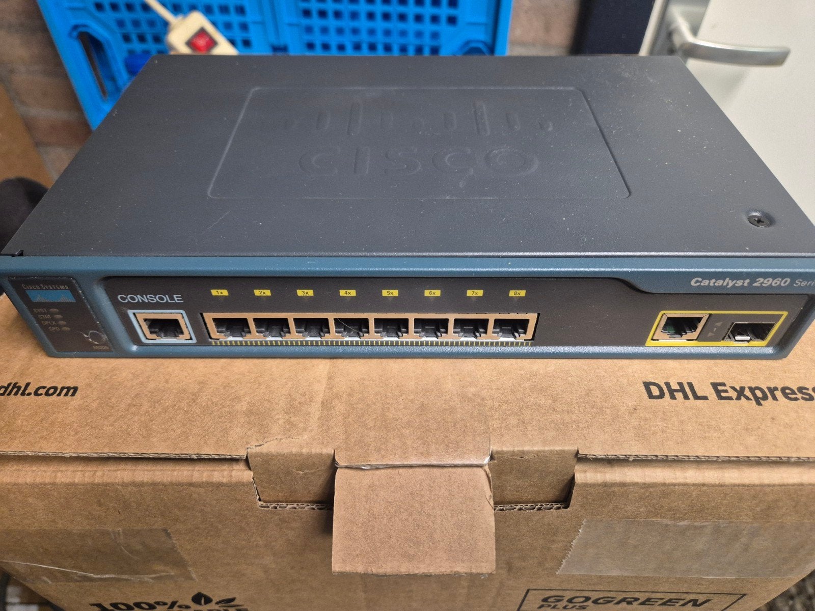 Cisco C2960-8TC-L, Ophalen of Verzenden, Gebruikt