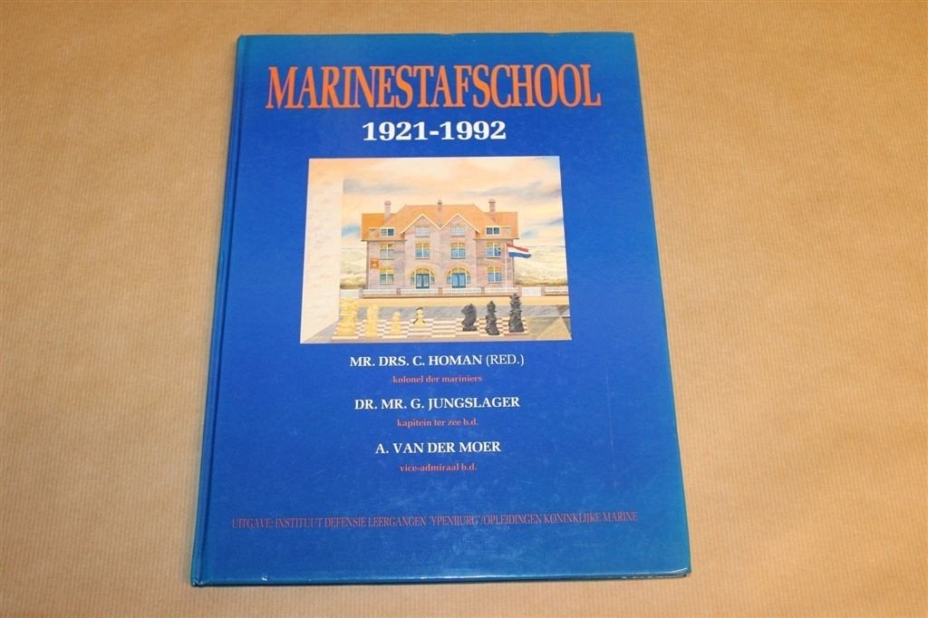 Marinestafschool 1921-1992 — Marine Geschiedenis, Boeken, Ophalen of Verzenden, Tweede Wereldoorlog, Gelezen, Overige onderwerpen