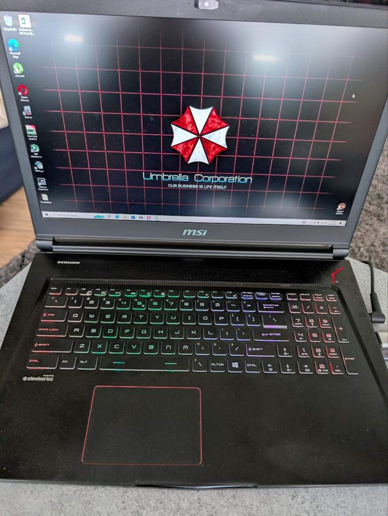 Gaming laptop MSI GE73 Stealth, Computers en Software, Windows Laptops, Zo goed als nieuw, 17 inch of meer, SSD, 2 tot 3 Ghz, Gaming