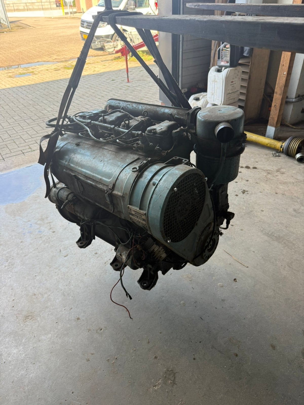 Lombardini motor 80 pk 4 cil diesel, Ophalen of Verzenden