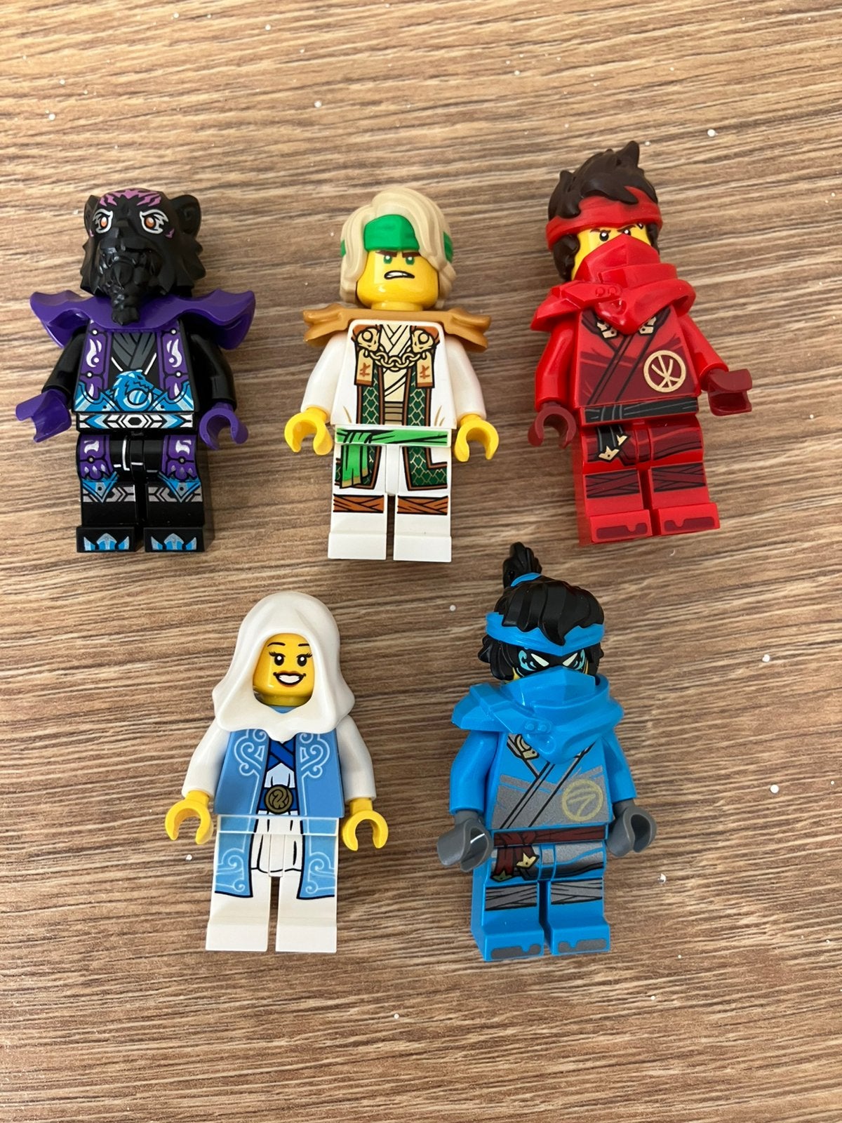 Lego - Ninjago figuren uit set Dragon Stone Shrine, Ophalen of Verzenden, Zo goed als nieuw