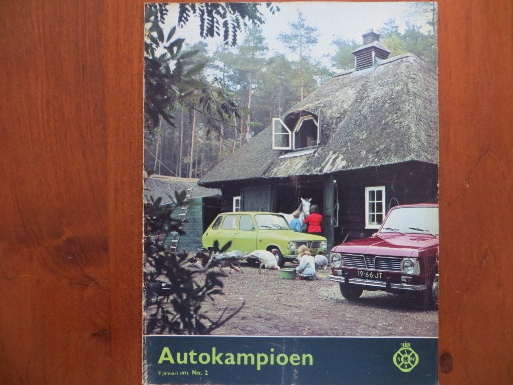 Autokampioen 2 1971 test Austin Balanza S, ABS van Mercedes, Ophalen of Verzenden, Nieuw, Mercedes