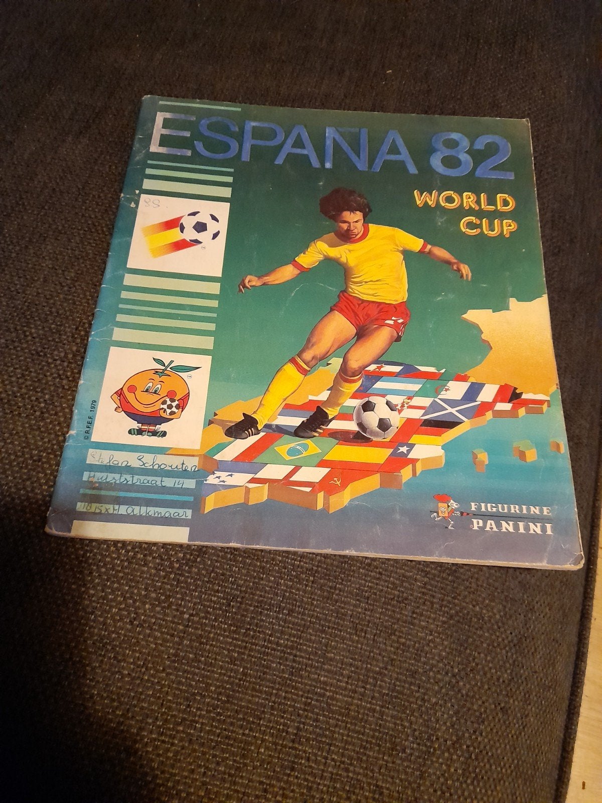 panini album wk 1982 zie omschrijving, Verzenden, Gebruikt, Buitenlandse clubs, Boek of Tijdschrift