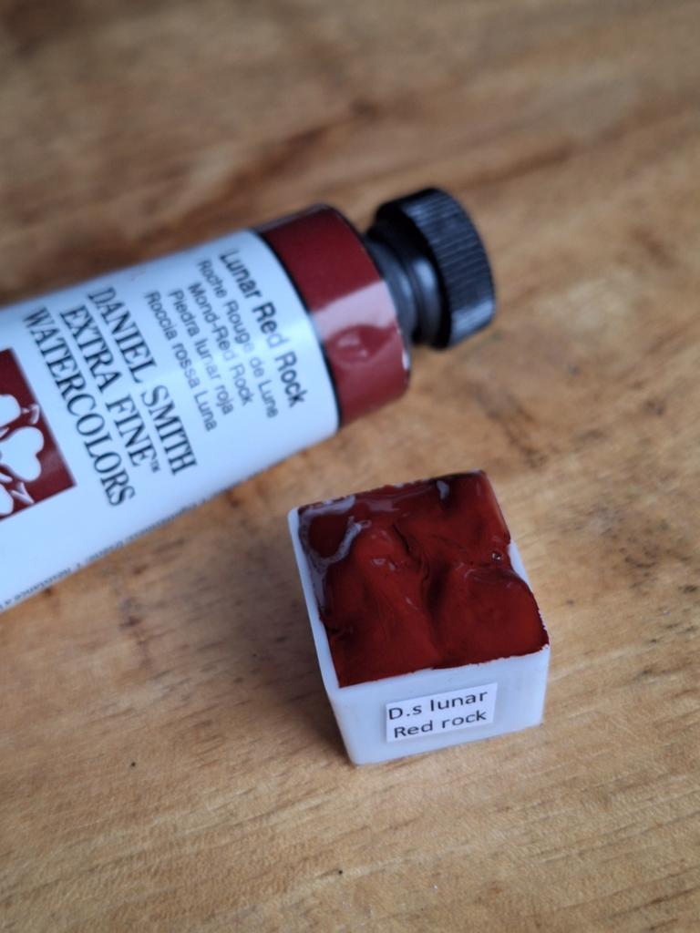 Daniel Smith Lunar Red Rock aquarelverf ½ napje, Ophalen of Verzenden, Nieuw, Waterverf