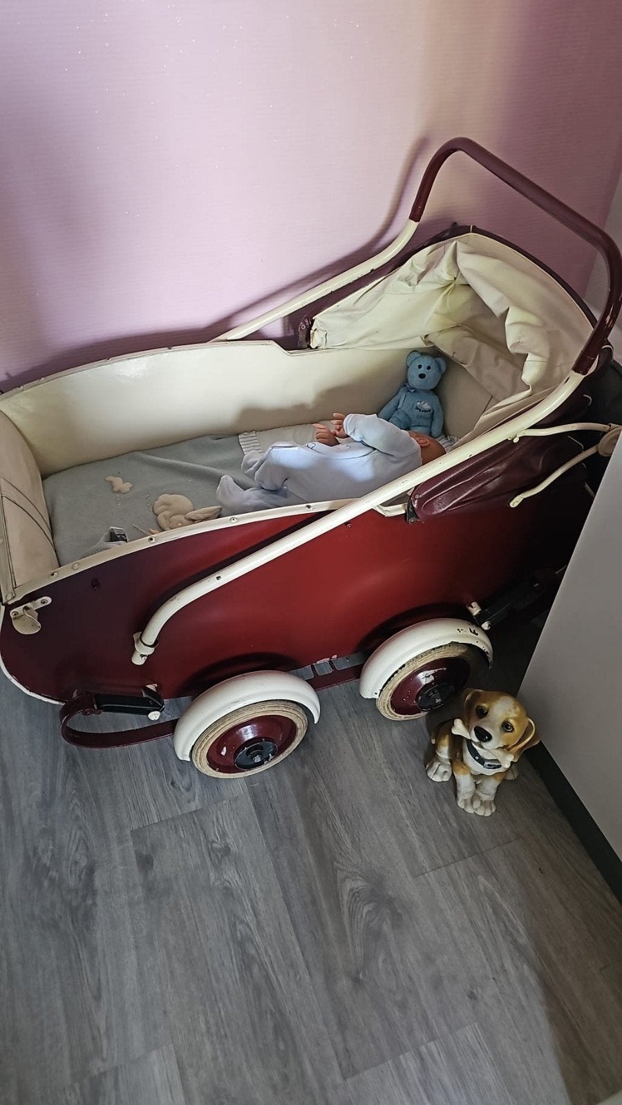 Vintage kinderwagen