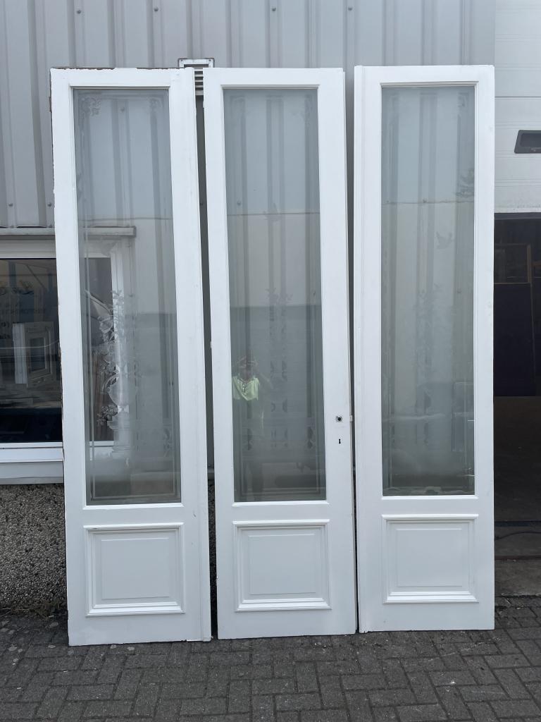 Prachtige ensuitedeuren ( 3-luik) met geëtst glas, La belle porte, Jurgen.hoogenboezem@gmail.com, Binnendeur, Zo goed als nieuw