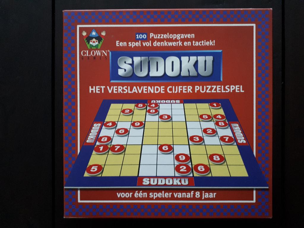 SUDOKU, Ophalen of Verzenden, Minder dan 500 stukjes, Zo goed als nieuw