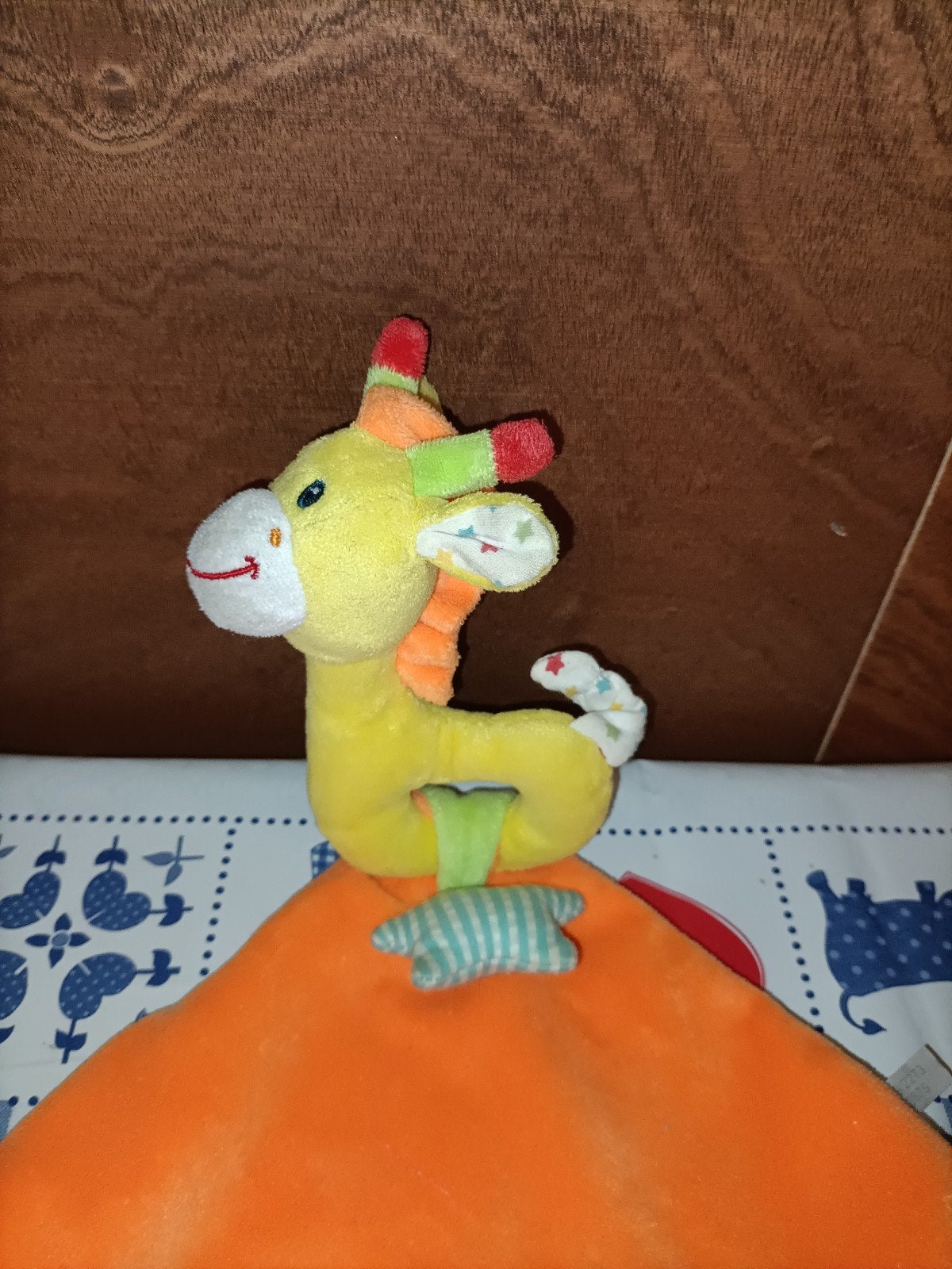 Giraffe knuffeldoekje Nicotoy, Ophalen of Verzenden, Zo goed als nieuw, Overige typen