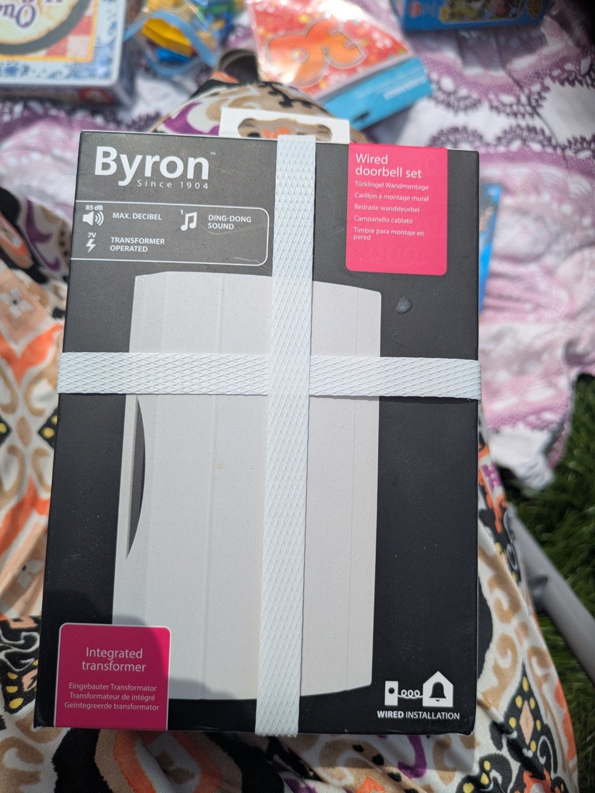 Byron Bedrade Deurbel Set - Nieuw in Doos, Ophalen of Verzenden