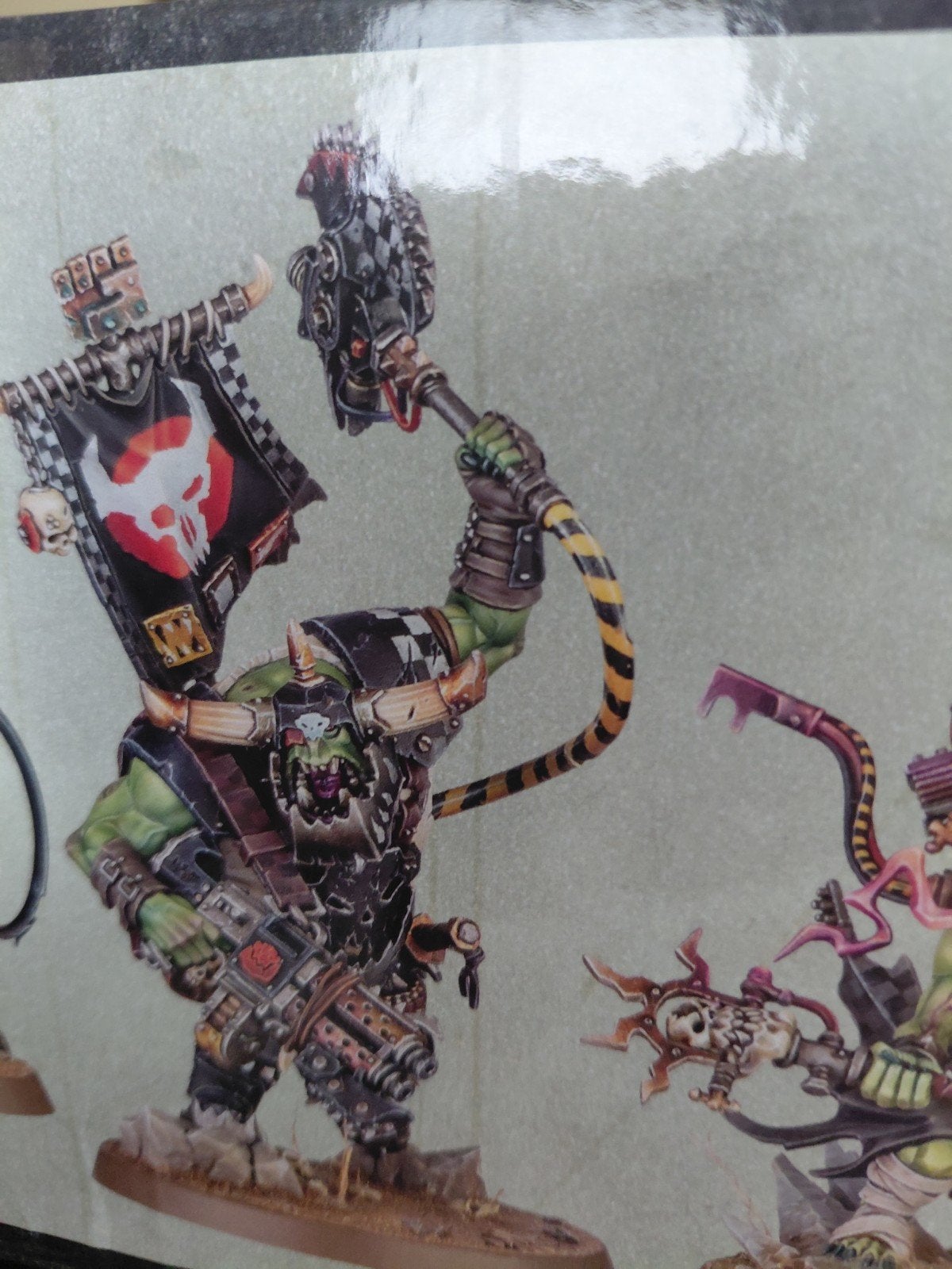 Ork Warboss uit de Armageddon  boxed set, Hobby en Vrije tijd, Wargaming, Ophalen of Verzenden, Nieuw, Warhammer 40000, Figuurtje(s)