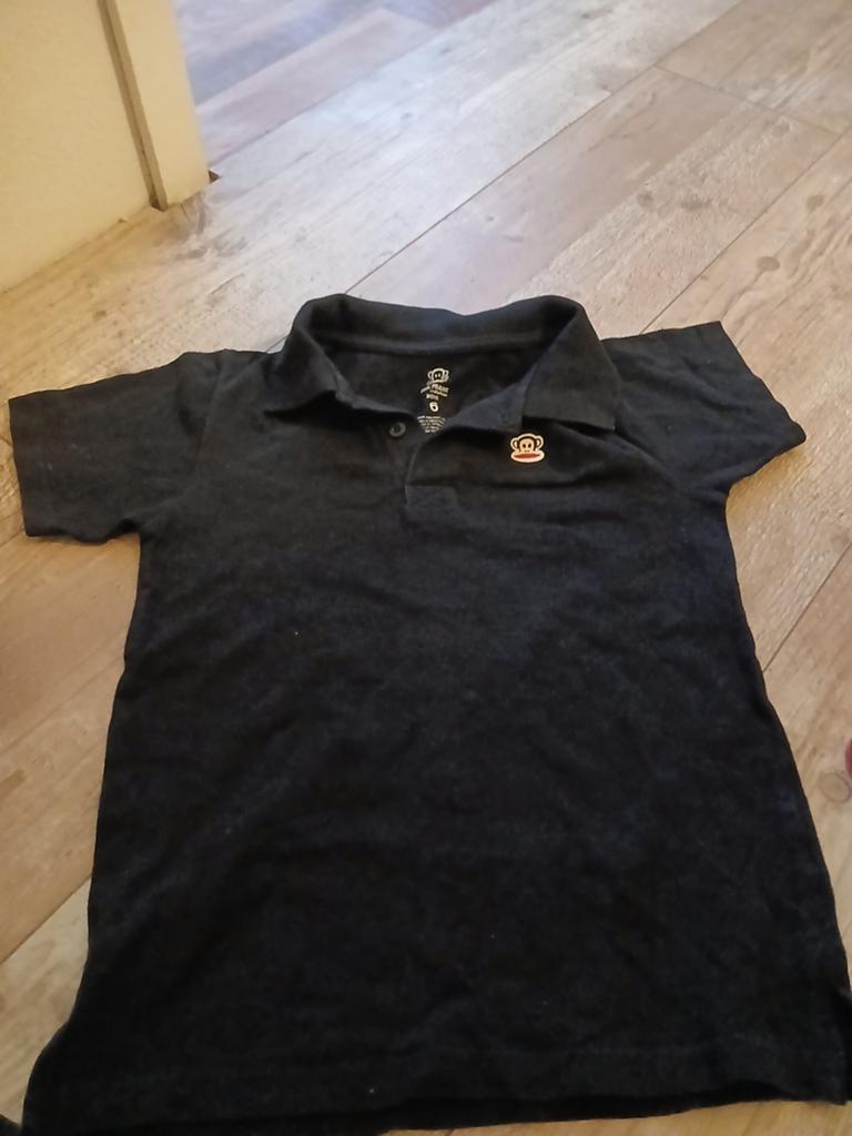 Paul Frank Polo Shirt Zwart Maat 6, Kinderen en Baby's, Ophalen of Verzenden, Gebruikt, Paul Frank, Jongen