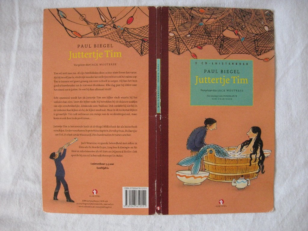 Paul Biegel - Juttertje Tim (3 CD) Luisterboek, Boeken, Ophalen of Verzenden, Paul Biegel, Cd
