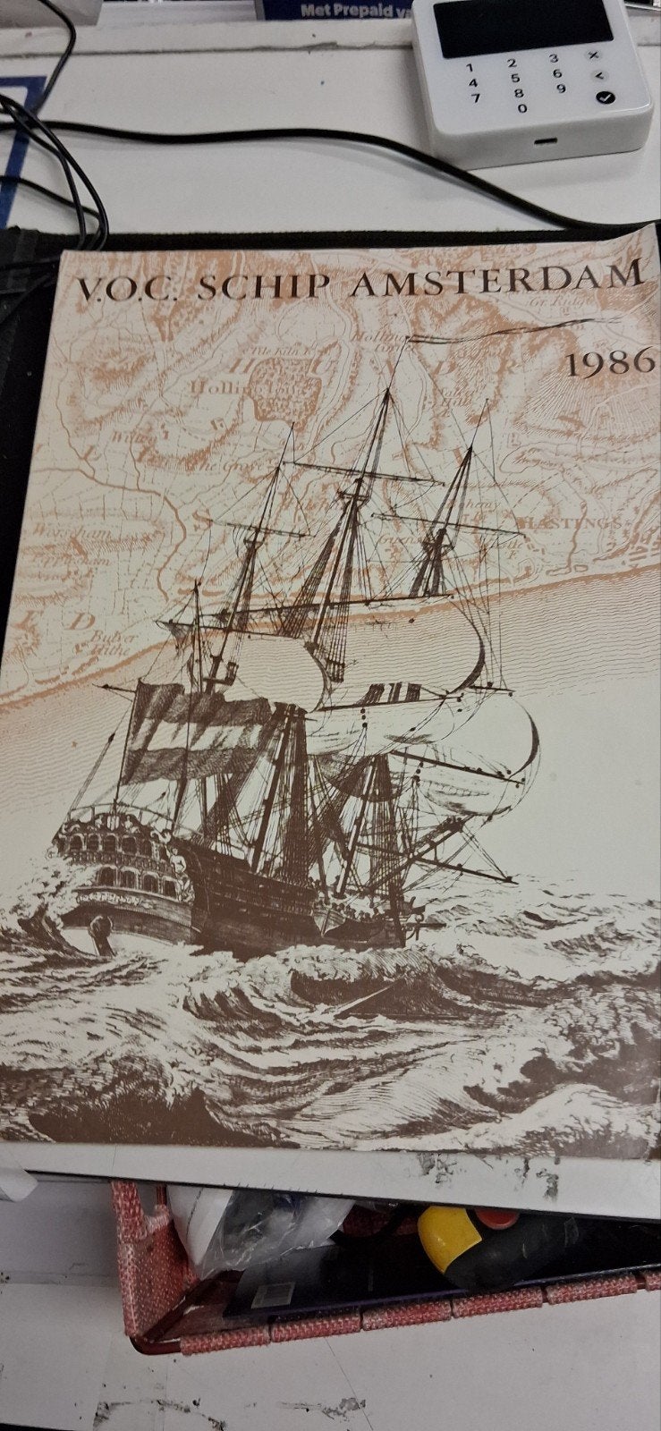 Jaarrapport VOC-Schip Amsterdam 1986 - J.H.G. Gawronski, Ophalen of Verzenden, Zo goed als nieuw, J.H.G. Gawronski, Catalogus