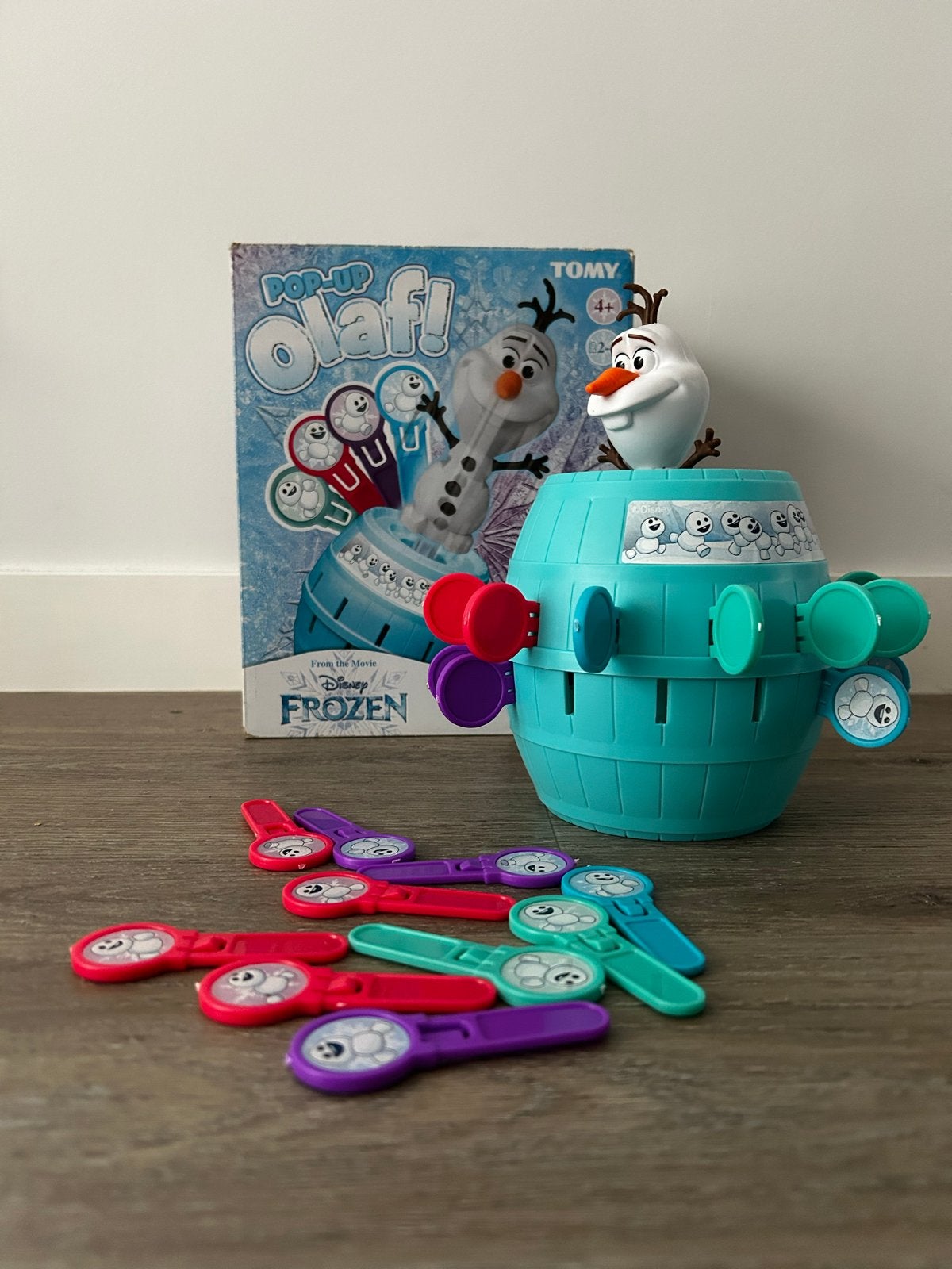 Pop-Up Olaf! Disney Frozen spel, Ophalen, Zo goed als nieuw, Jongen of Meisje