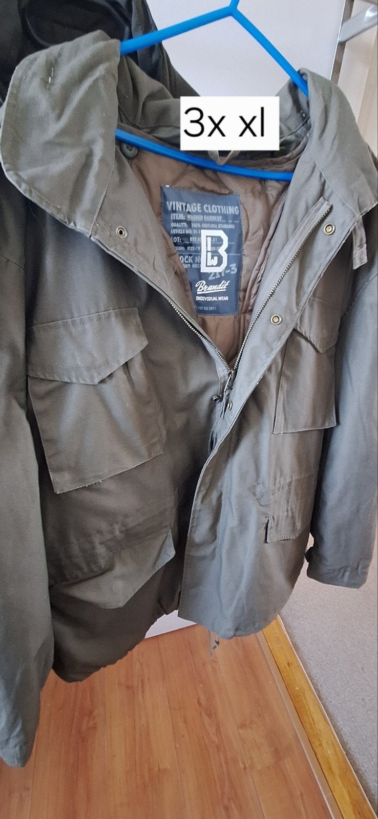 mooie jagers jas, Ophalen, Maat 56/58 (XL)