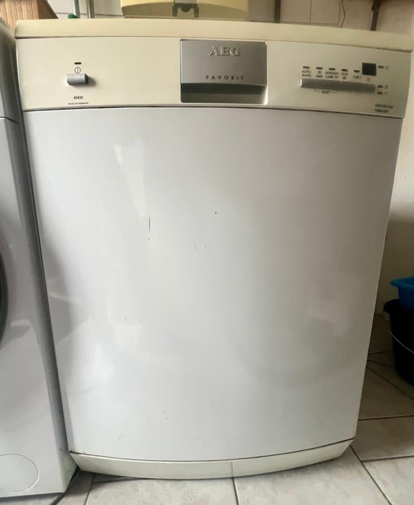 Aeg Favorit vaatwasmachine 40850, Witgoed en Apparatuur, Ophalen, Gebruikt, Minder dan 85 cm, 60 cm of meer