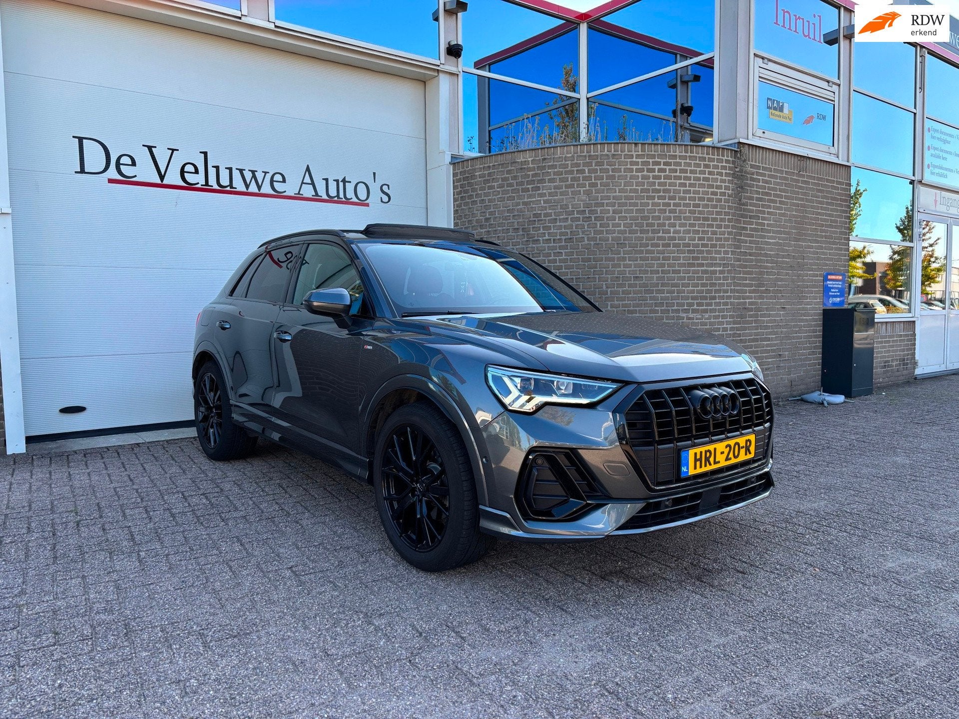 Audi Q3 35 TFSI edition one 3x S-Line|Pano|Adapt. Cruise|360, Auto's, 4 cilinders, 150 pk, 1505 kg, Leder