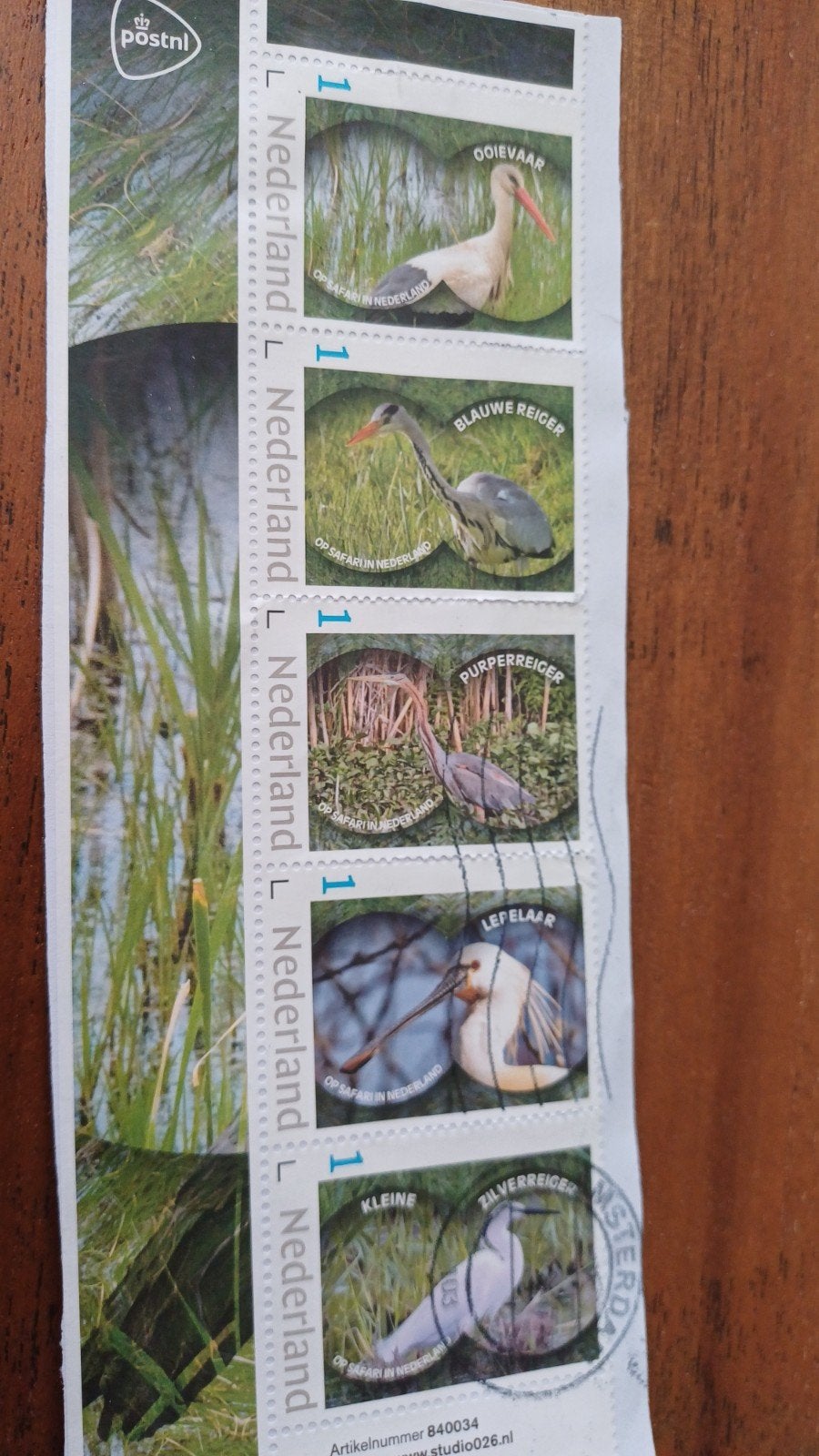 Nederland,  2024, Watervogels, Ophalen of Verzenden, Na 1940, Gestempeld