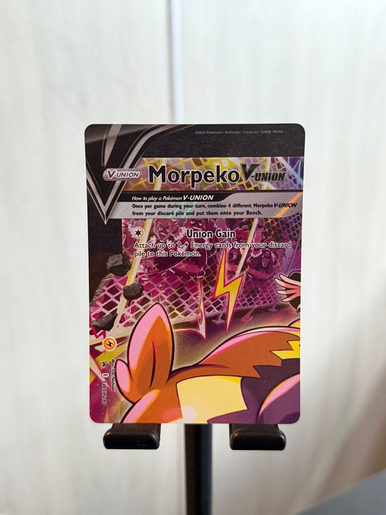 Morpeko V-UNION SWSH287 Promo SWSH Black Star Promos NM, Verzenden, Nieuw, Losse kaart, Foil