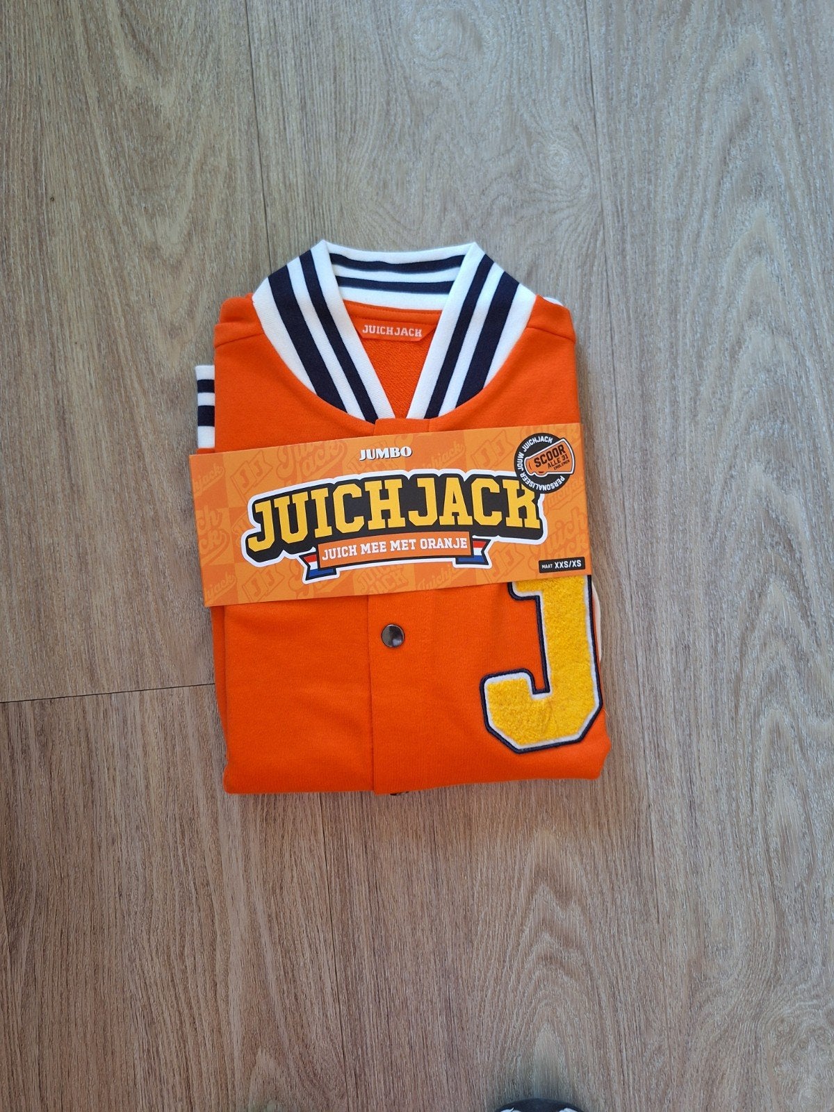 Jumbo Juichjack Oranje Maat XXS/XS Nieuw, Ophalen of Verzenden, Nieuw, Jumbo, Jongen of Meisje