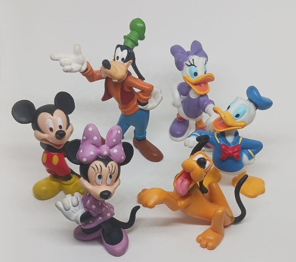 Disney figuren: Goofy Pluto Mickey Minnie, Donald Katrien, Ophalen of Verzenden, Goofy of Pluto, Zo goed als nieuw, Beeldje of Figuurtje