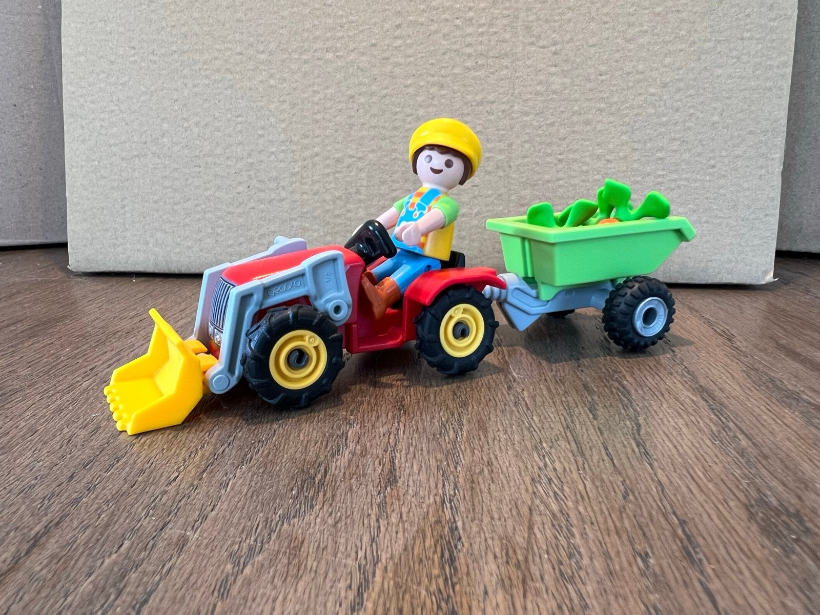 Playmobil 4943 Jongen met kindertractor -Compleet, Gebruikt, Complete set, Voertuig, Ophalen of Verzenden