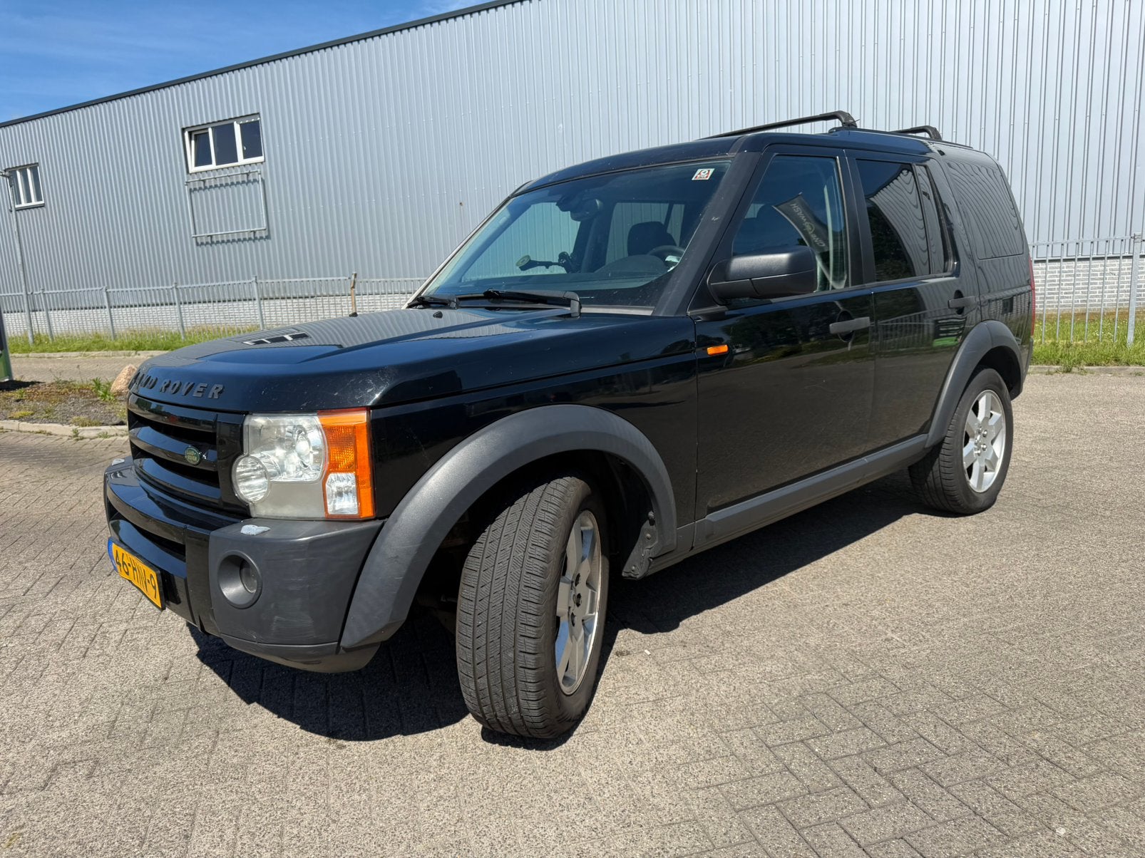 Land Rover 2005 Zwart, Auto's, Automaat, Zwart, 3000 kg, Leder