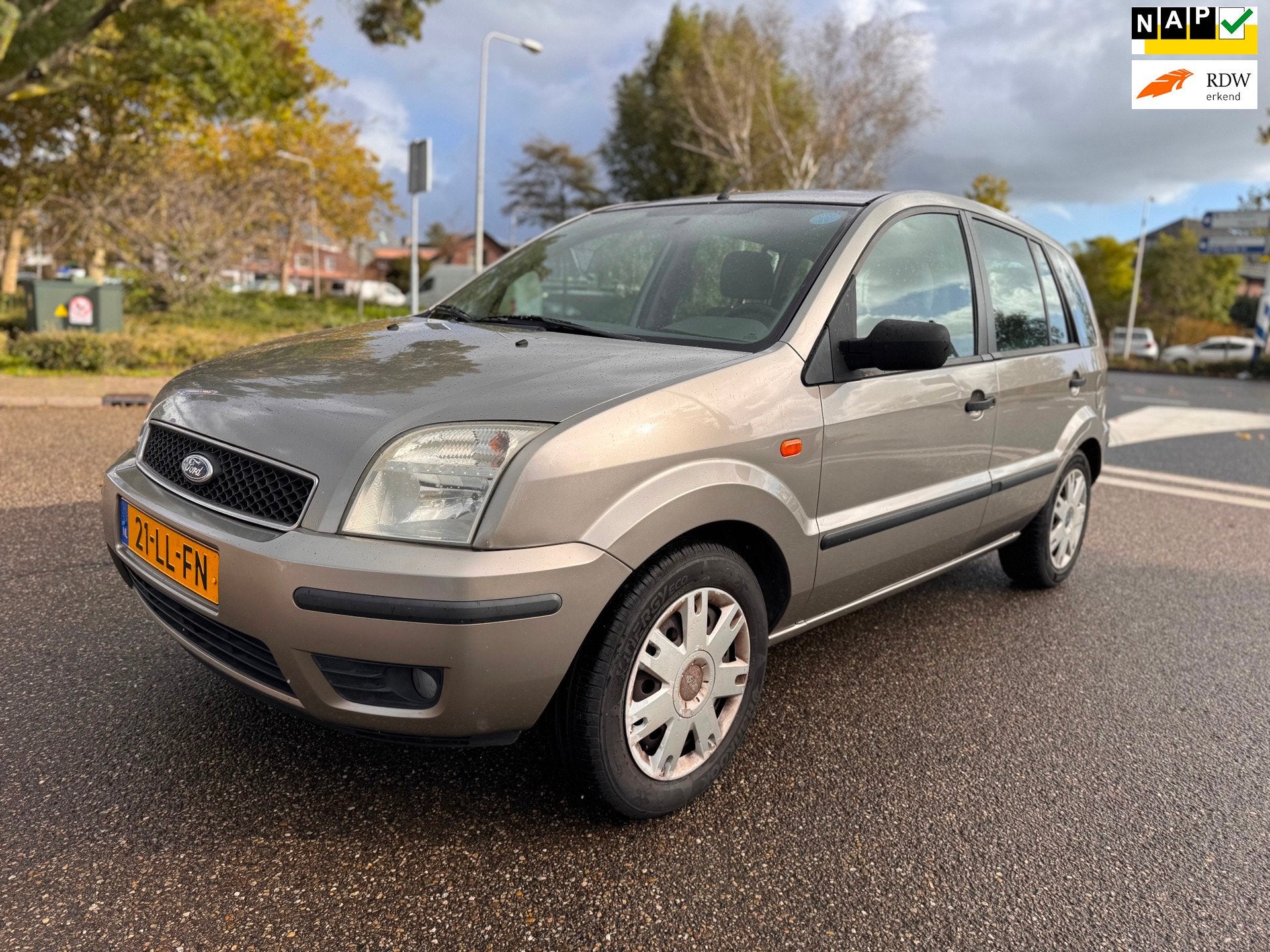 Ford Fusion 1.6-16V Luxury / airco / elek.pakket / nap...., Auto's, Voorwielaandrijving, 1596 cc, Gebruikt, 49 €/maand