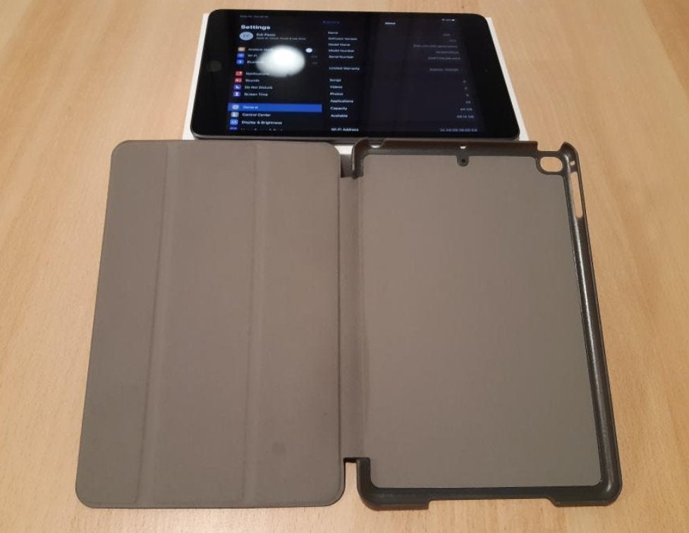 Apple iPad mini 5 – Zo goed als nieuw + Apple Pencil & Hoes, Apple iPad, Zwart, 8 inch, Ophalen of Verzenden
