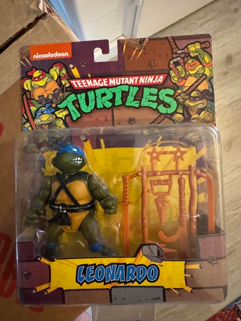 Teenage Mutant Ninja Turtles Leonardo Actiefiguur Nieuw, Ophalen of Verzenden, Nieuw