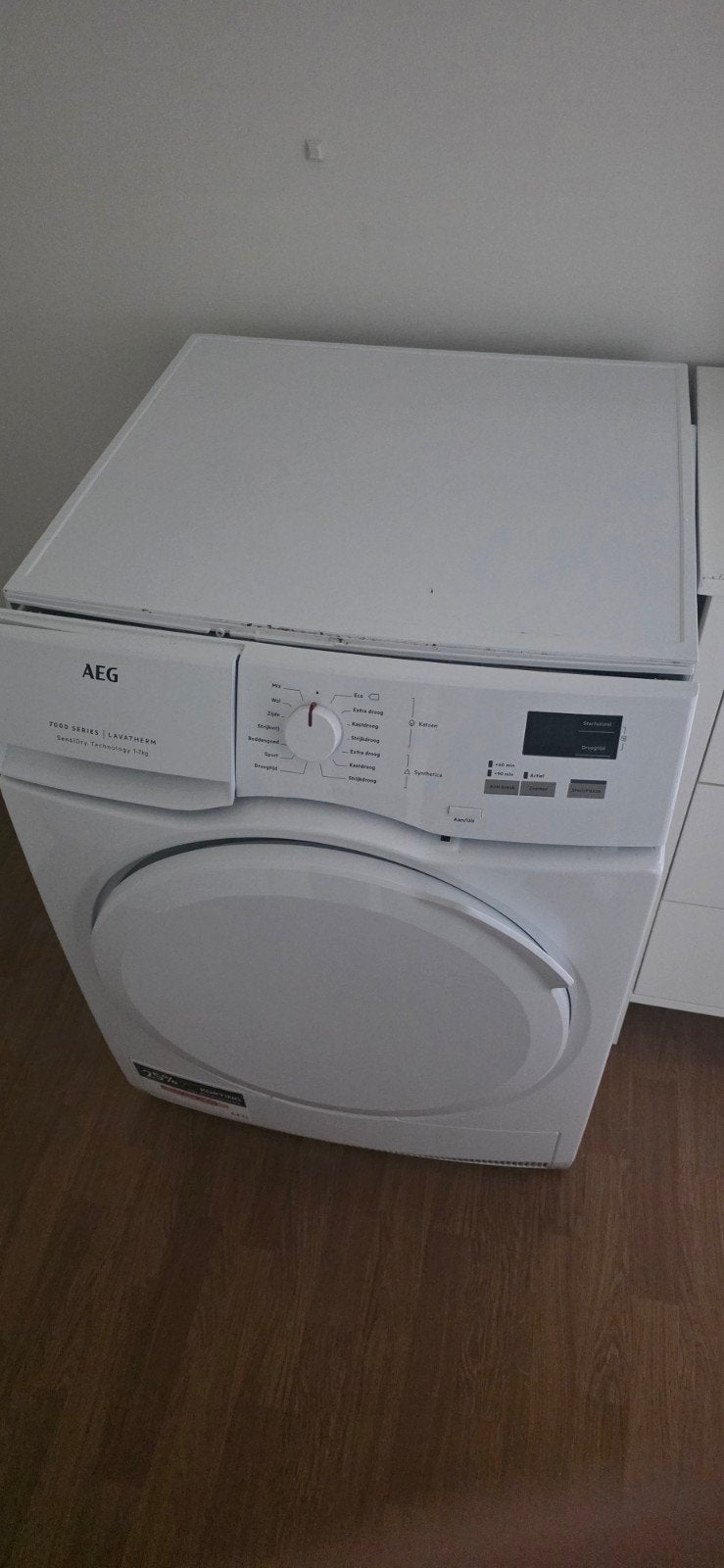 AEG 7000 Series Lavatherm SensiDry(GRATIS), Overige typen, 8 tot 10 kg, Ophalen of Verzenden, Voorlader