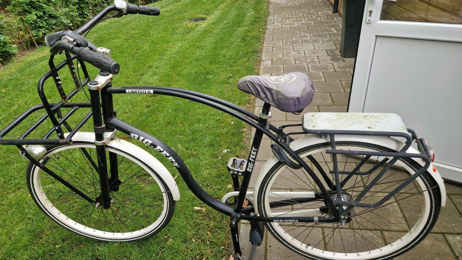 fiets, Ophalen, Gebruikt, Staal