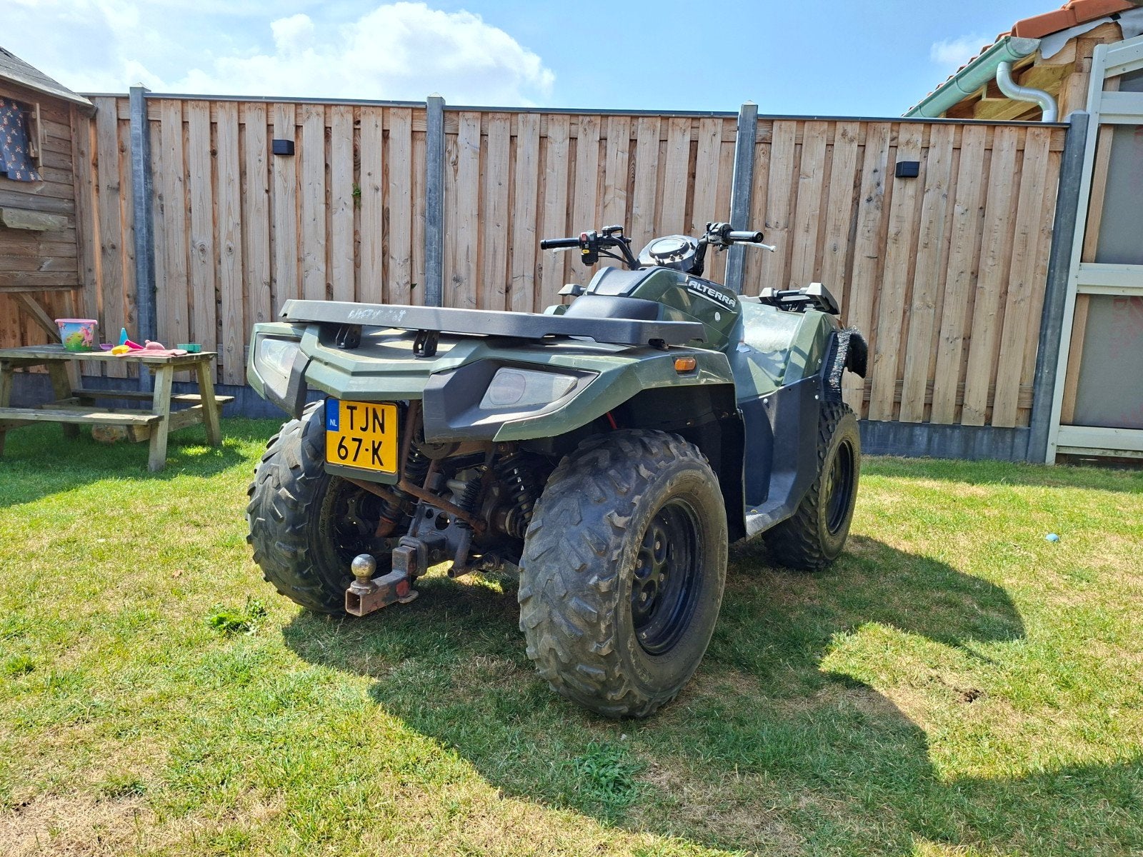 Arctic Cat Alterra 400 4x4 Quad, Motoren, Ophalen, Gebruikt
