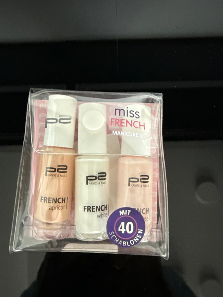 P2 Miss French Manicure Set - Nieuw, Ophalen of Verzenden, Nieuw, Overige typen