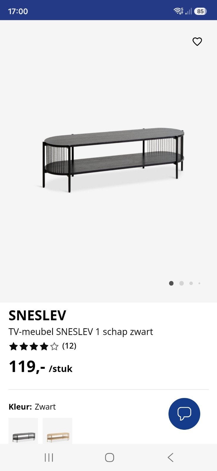 tv meubel, Huis en Inrichting, Ophalen, Zo goed als nieuw, 25 tot 50 cm